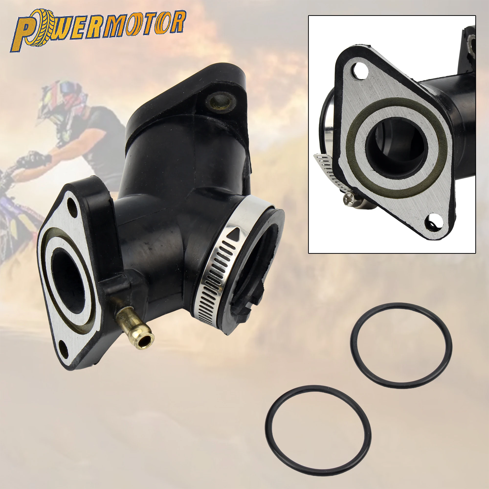 

For Yamaha XV250 3DM Virago XV125 1988-2011 Cafe Racer Carburetor Interface Manifold Interface Adapter Motorcycle Accessories