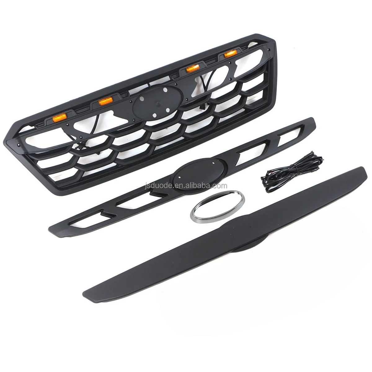 Dream Car Auto Parts Other Exterior Accessories ABS Black Car Front Grille With Led Fit For Subaru XV 2018-2021