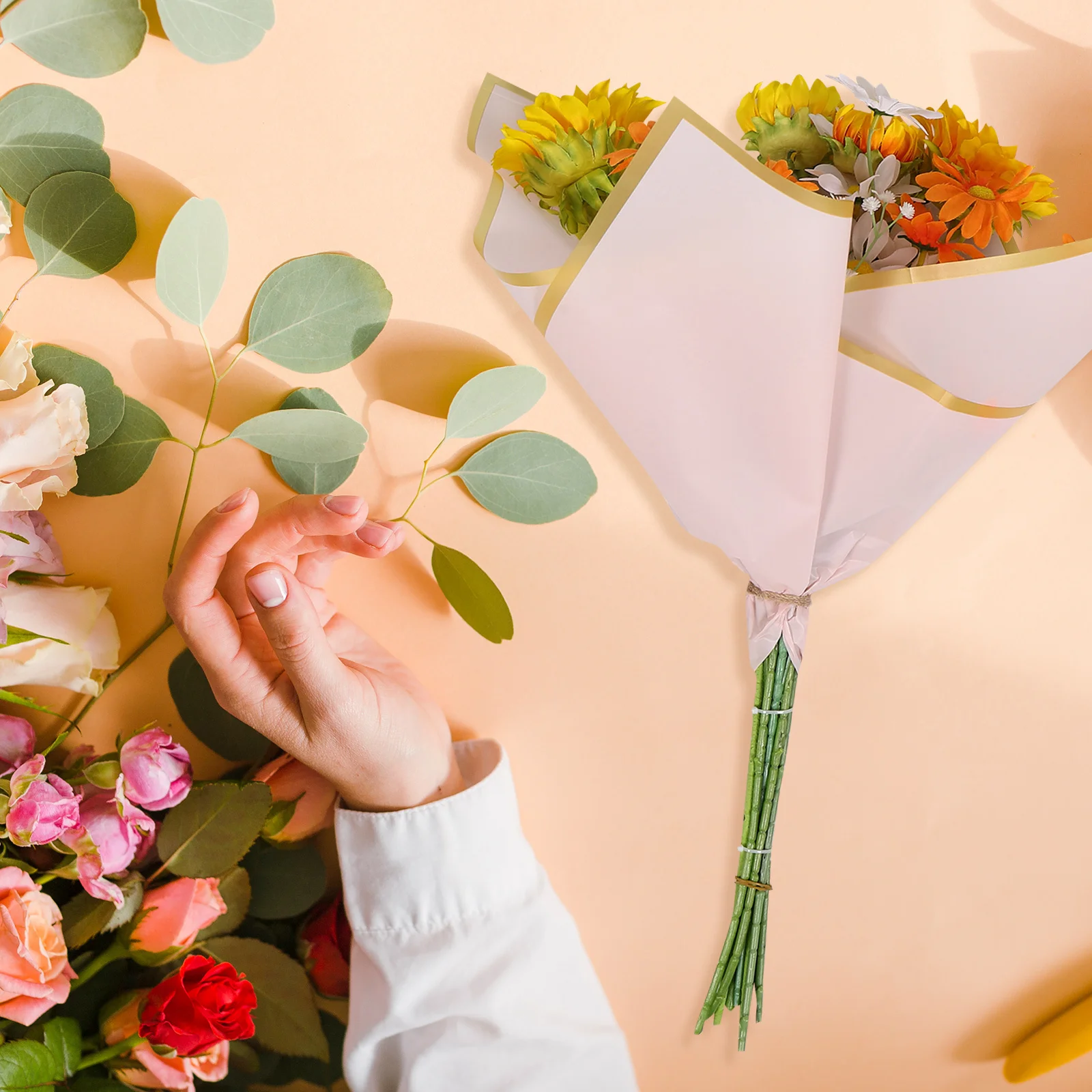 

Waterproof Wrapping Material Strength Durability DIY Crafting Holiday Decorations Birthday Gift Wrapping