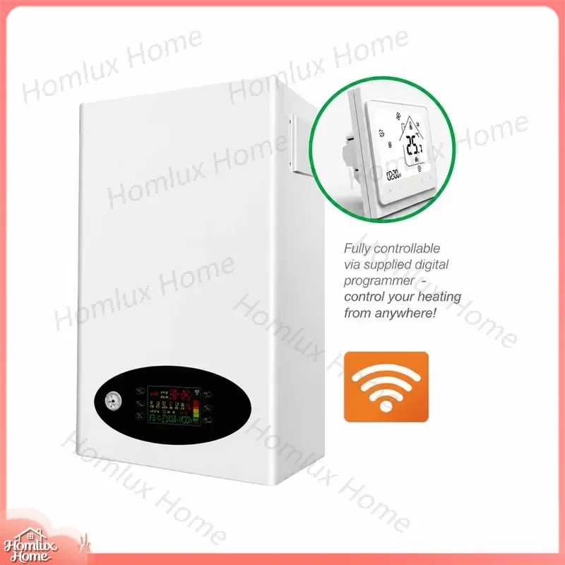 WiFi Controlled Wall Mounted Combi Boiler Inverter Heating System for Radiant Floor Heating Home Use Energy