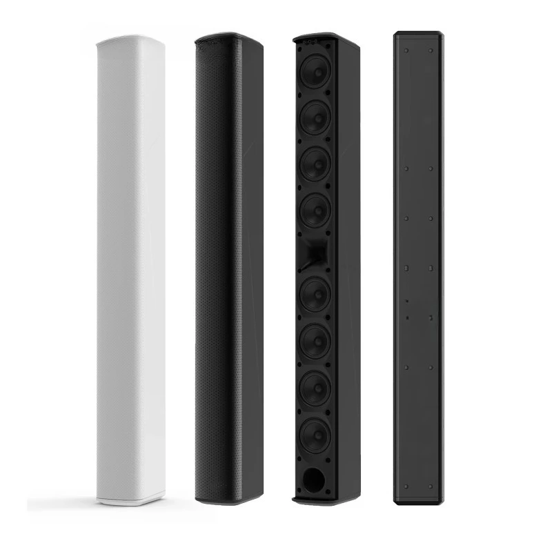 270W Array Acoustic Post Speaker with Switchable Music/Voice Mode and UV Resistant IP55 Rated Array Acoustic Post Speaker