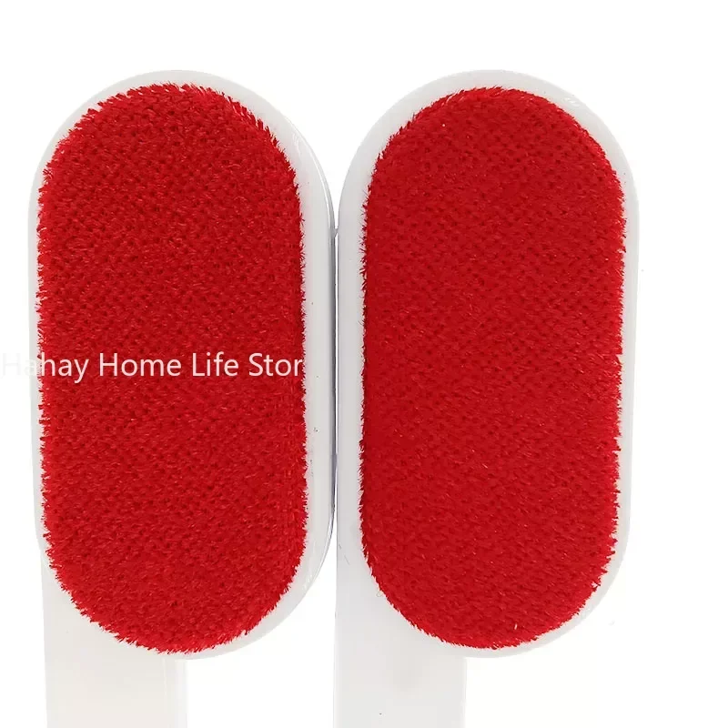 Double Sided Reusable Cleaning Brush Clothes Lint Removal Static Brush  Coat Suit Brush Pet Hair Remover Dog poop bag Puppy