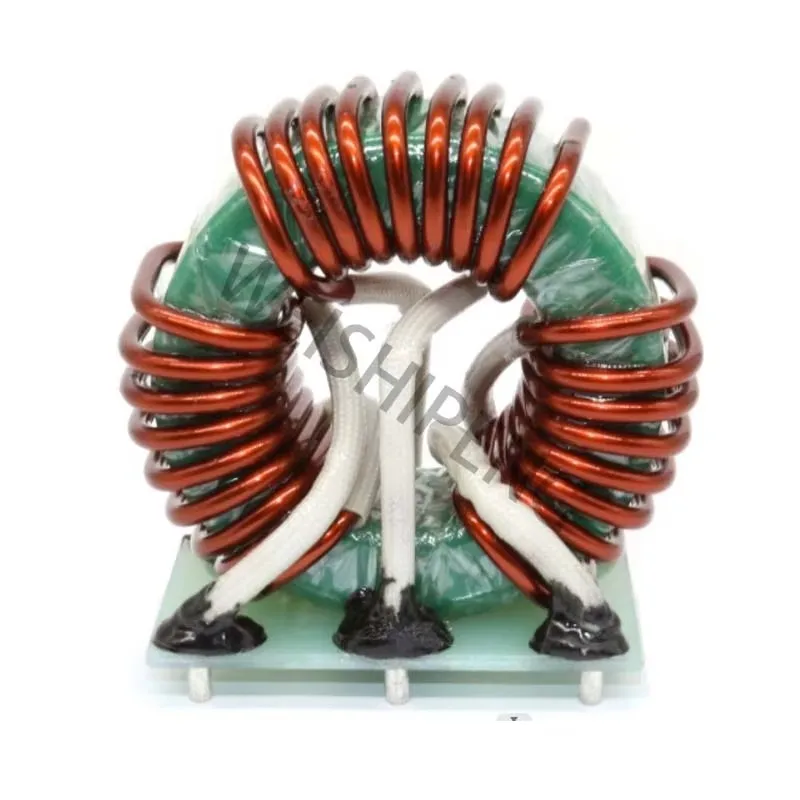 1mh60A three-phase common mode inductor EMI filter, high current common mode inductor ring filter