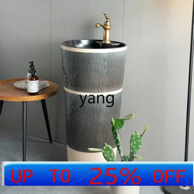 

LTT integrated floor-to-ceiling wash basin outdoor courtyard basin balcony pool outdoor wash basin