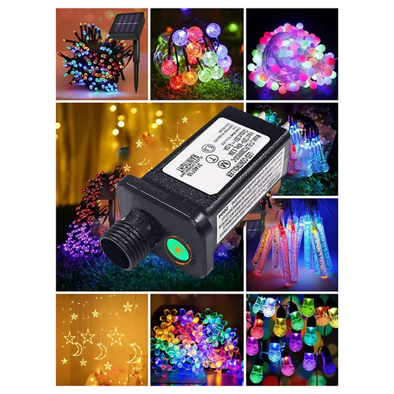 Fuente de alimentación con enchufe transformador de 24V, adecuada para decoraciones de equipos LED de Navidad y Halloween, enchufe europeo