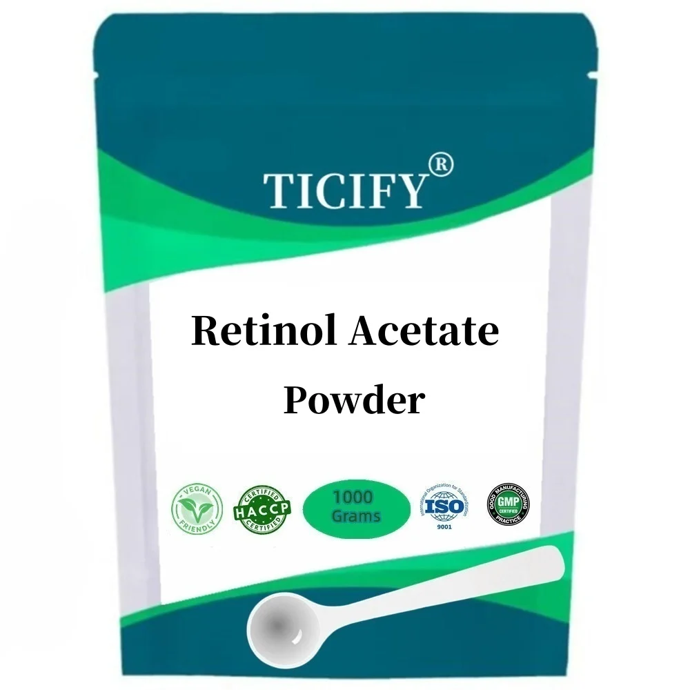 Hot Supply Retinol Acetate Powder/Vitamin A Acetate Powder Cosmetic Raw Material