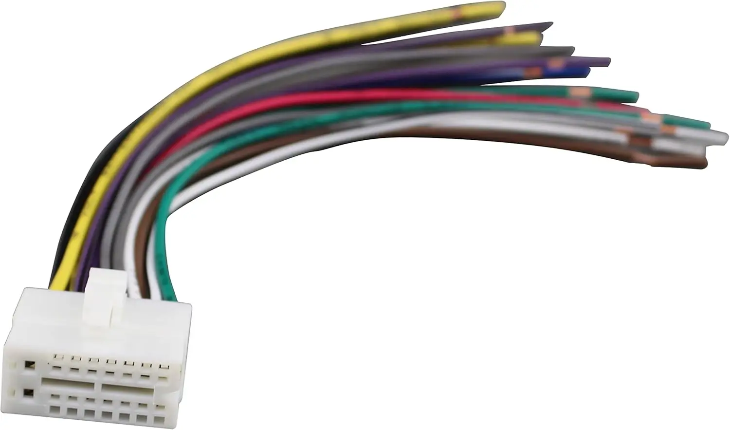 Arnés de cableado compatible con el sistema de audio estéreo para automóvil Clarion de 16 pines