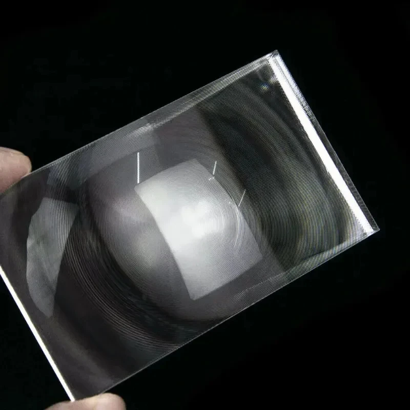 140x110mm Rectangular Fresnel Lens Drone Helmet Eyepiece Accessories DIY Mirror Projector Accessories Multiple Focal Length