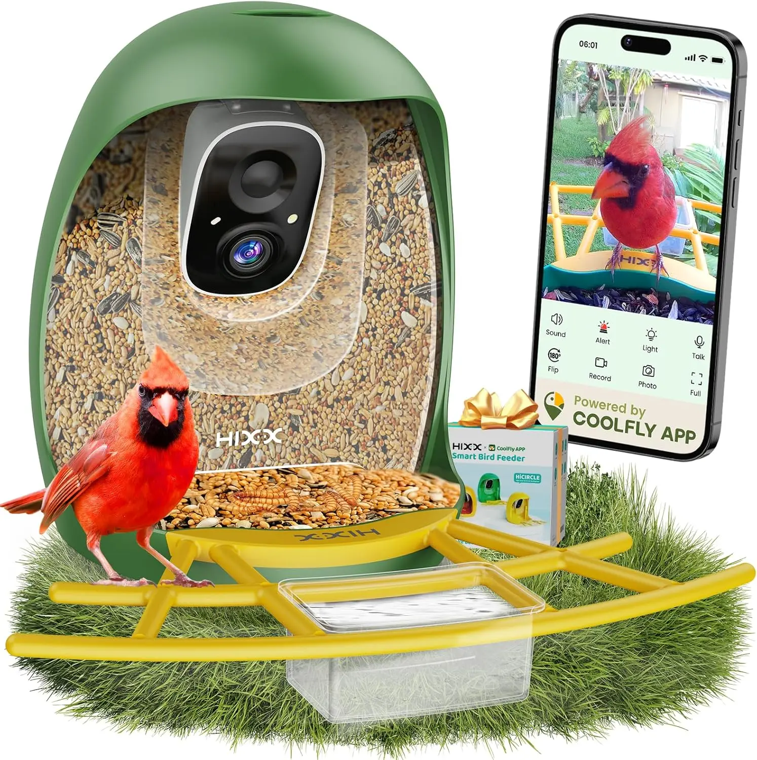 Smart Bird Feeder W…