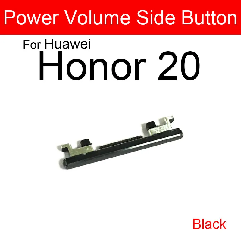 Power Volume Button Flex Ribbon Cable For Huawei Honor 9i 10 20 Lite Up Down Audio Control Button Replacement Repair Parts