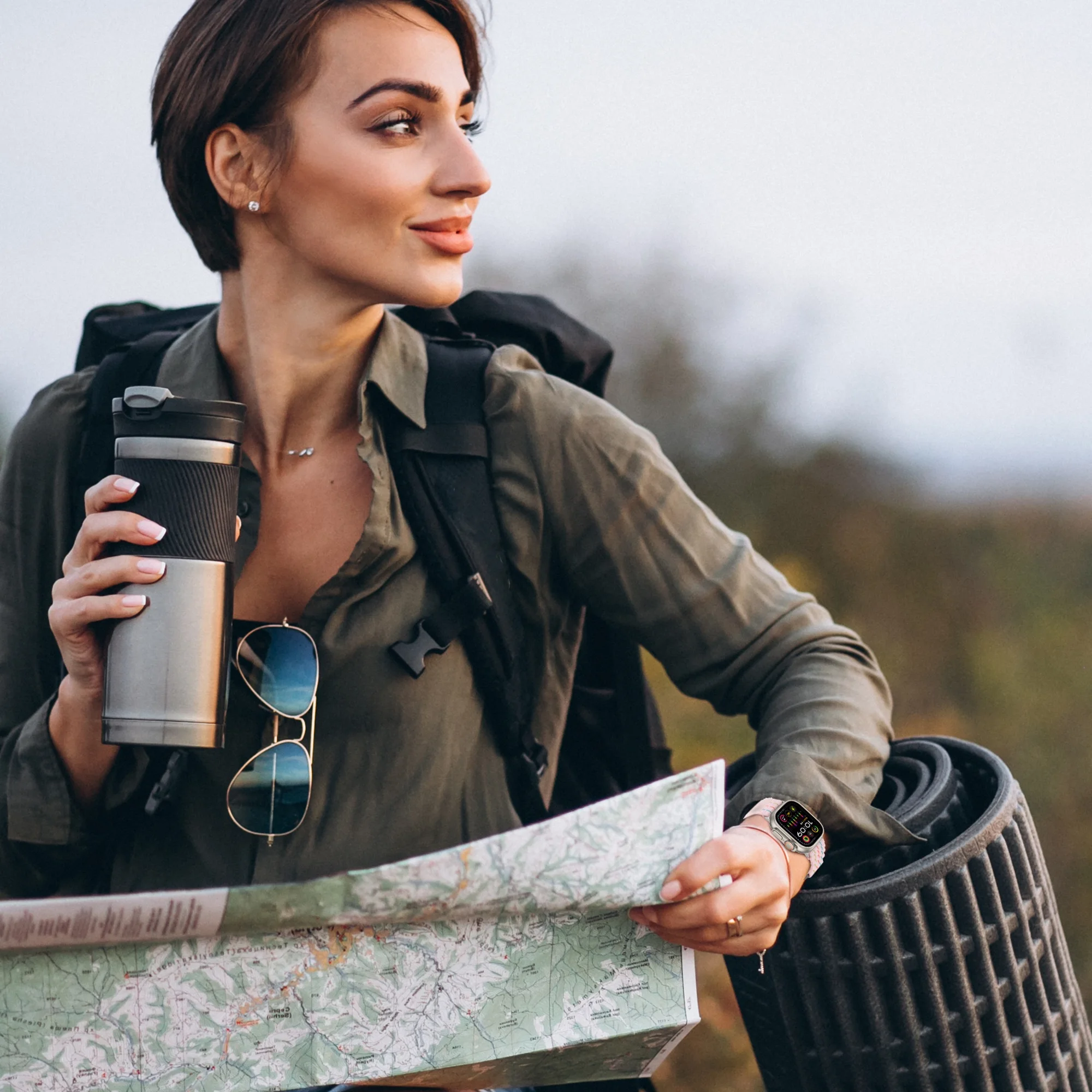 Trail loop for Apple Watch Ultra 2 Band 49mm 44mm 45mm 46mm 42mm 40mm 41mm Nylon Sport bracelet iWatch series 10 9 7 8 se Straps