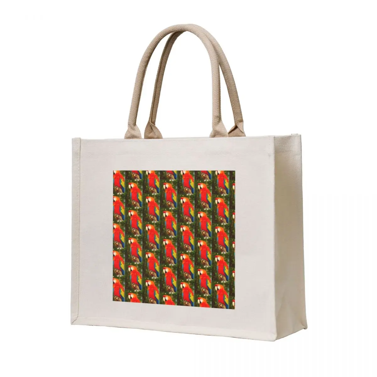 

Colorful Scarlet Macaw Tote Bag shopper bag women eco pack women bag