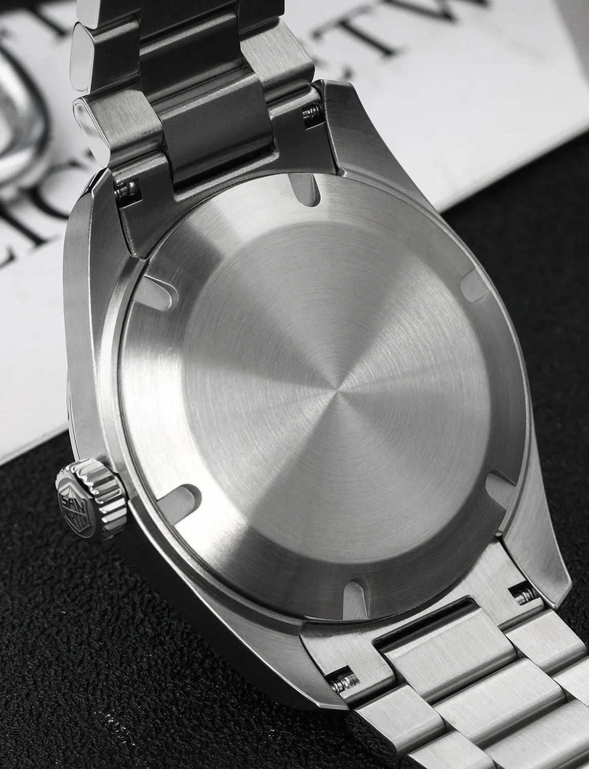 سان مارتن SN0113W V2 NH35 ساعة أوتوماتيكية للرجال هدية AR الياقوت مرآة مضيئة مقاوم للماء 38 مللي متر ساعات ميكانيكية فاخرة تاريخ #2