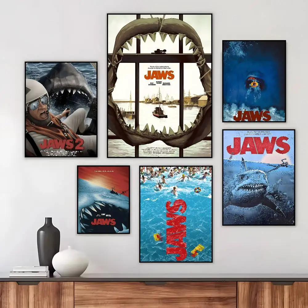Retro Classic Horror Movie Japanese Fashion Poster Art Canvas Prints Painting Wall Art Pictures for Living Room Decoration