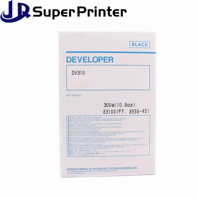 Deweloper 300G DV310 dla programisty kompatybilnego z Konica Minolta Bizhub C250 C350 C282 C362