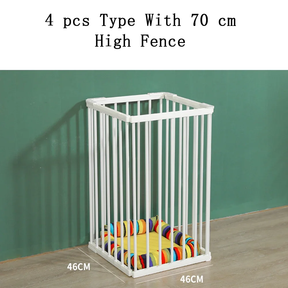 6 Panels Pet Fence Exercise Pet Playpen with Door, Dog Playpen, Small Medium Large Dogs, Keep Pets Secure, Easy Assemble