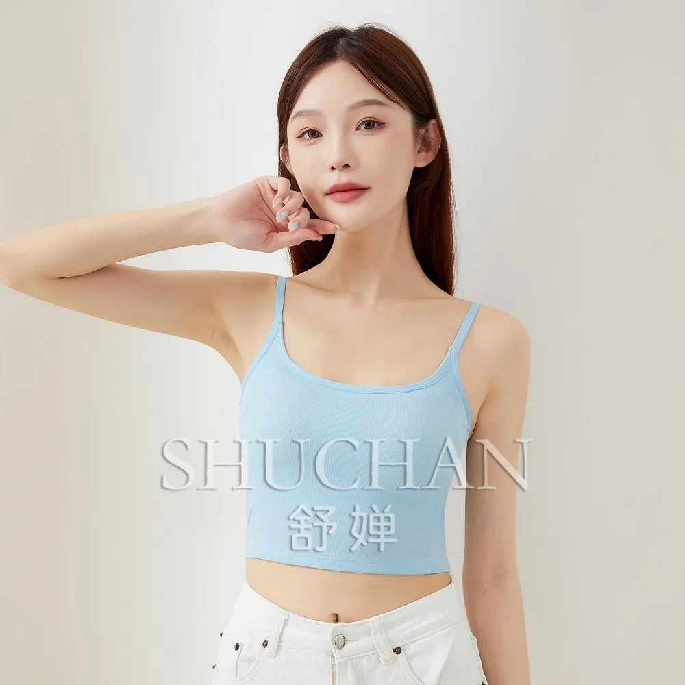 ชุดชั้นในแบบใหม่พร้อมบราสลิงไขว้หลัง หลังสวย บูรณาการคัพ เสื้อกั๊กตัวเล็ก ชุดกีฬาโยคะเคลื่อนไหว