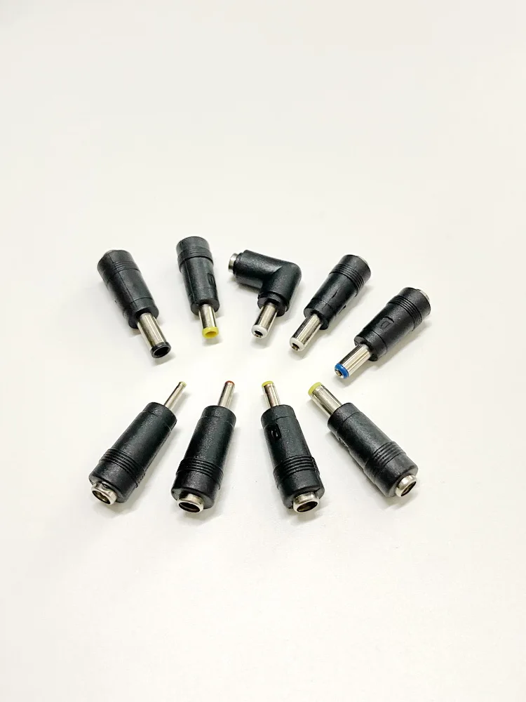DC Power Connector Adapter Plug 5.5*2.1 Female to Male Converter for DC Direct Current Power Cables