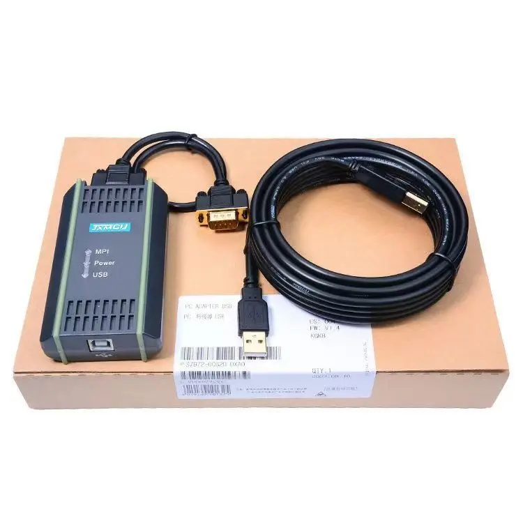 

CNC 6ES7972-0CB20-0XA0 адаптер для ПК USB-кабель ПЛК для Siemens S7-200/300/400 RS485 Profibus MPI/PPI 9-контактный