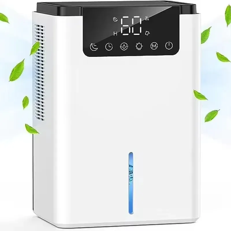 Best Portable Home Dehumidifier with LED Display Smart Mini Electric 2000ml for Home RV Ex-Factory Price