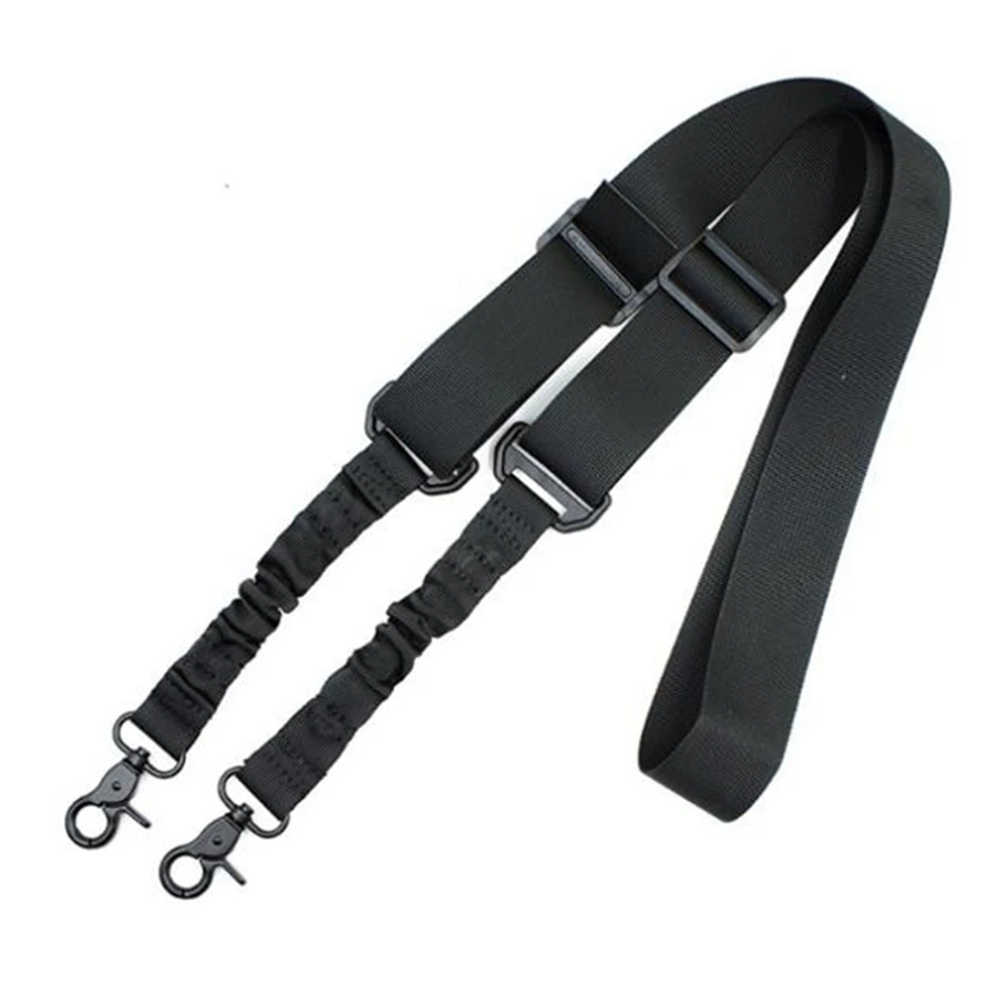 

Multifunctional Double Point Sling Adjustable Nylon Shoulder Strap Outdoor Field Climbing Lanyard Climbing