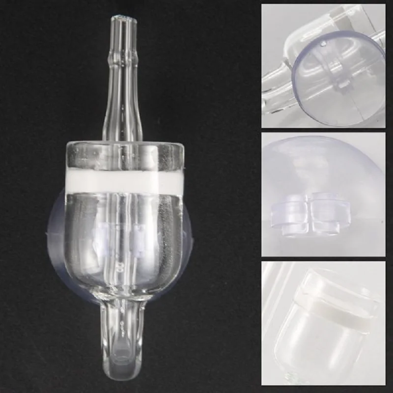 Hồ Cá Cá CO2 Khuếch Tán Thán Khí Lò Phản Ứng Với Đĩa Gốm + 2 Hút Thả Vận Chuyển