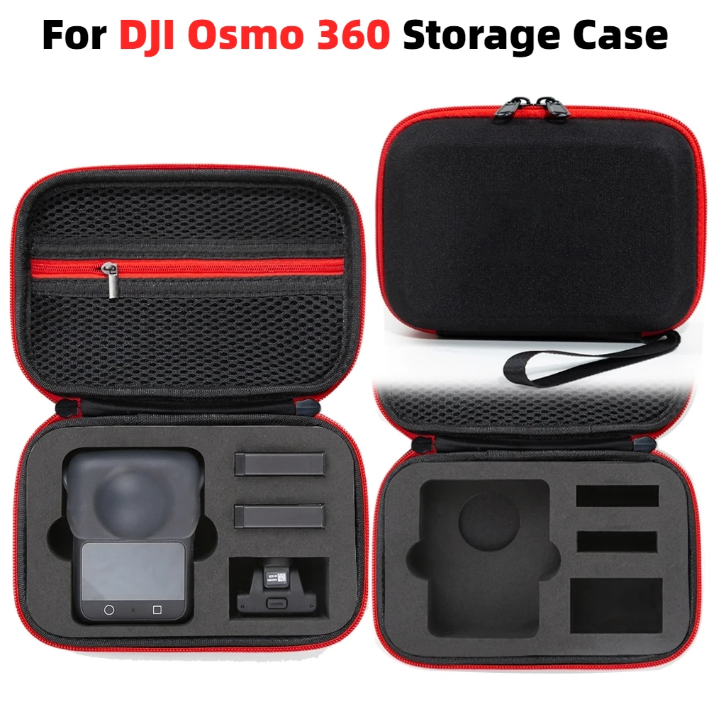 

Travel Carrying Case for DJI Osmo 360 Storage Bag Dustproof and dirt-resistant Sports Camera Clutch Bag Accessory