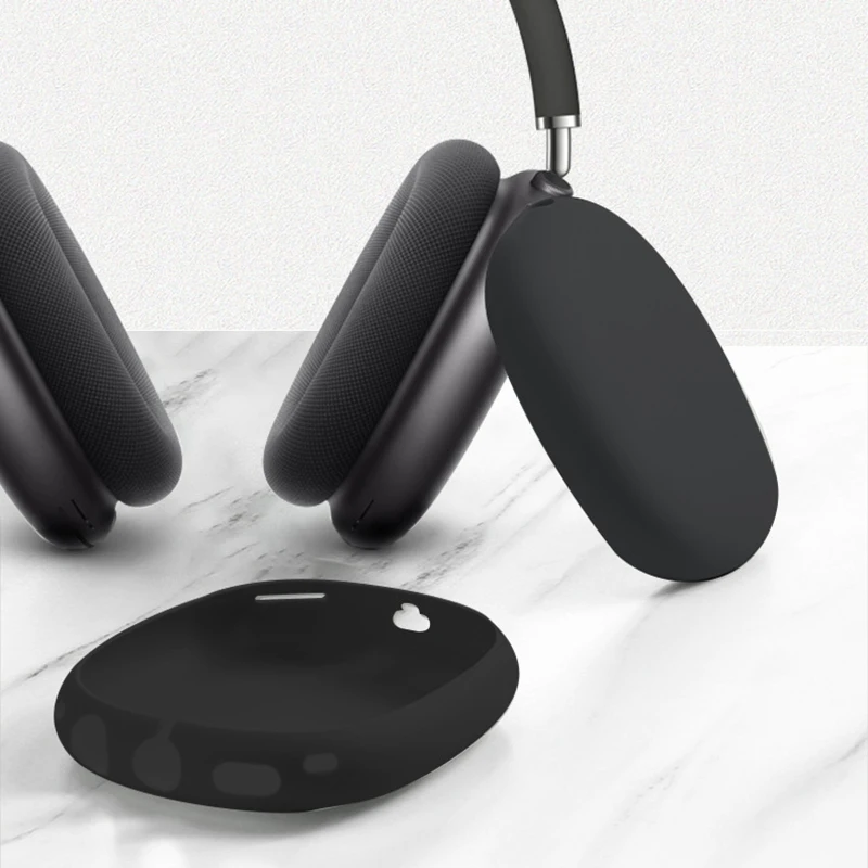 แผ่นรองหูฟังฝาครอบเคสซิลิโคน Earcup Protectors สําหรับหูฟังไร้สาย Max