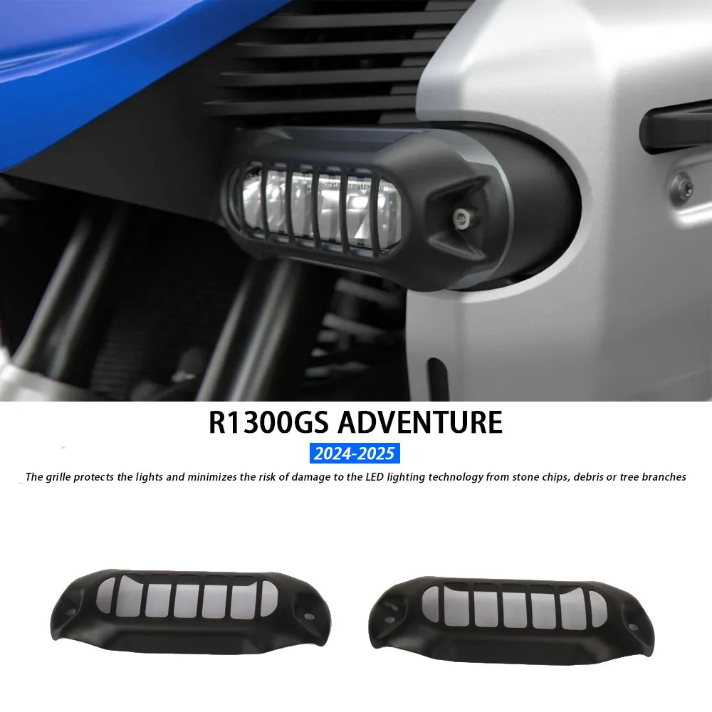 

New Motorcycle Accessories LED Auxiliary Protection Light Lamp Guards 2024 2025 For BMW R 1300 GS Adventure R1300GS ADV