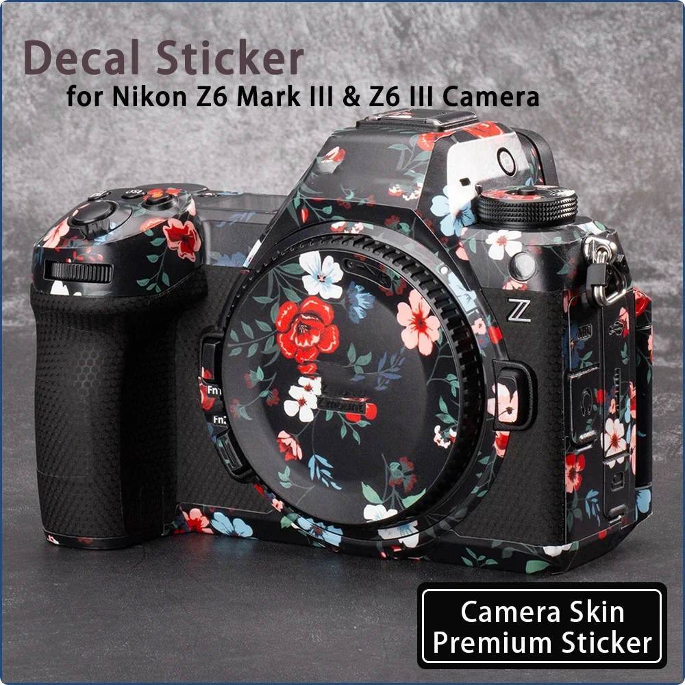 

Decal Sticker for Nikon Z6 Mark III Camera Skin Z6III Wrap Cover Z6 III Protective Film Z63 Camera Protector Cover Film