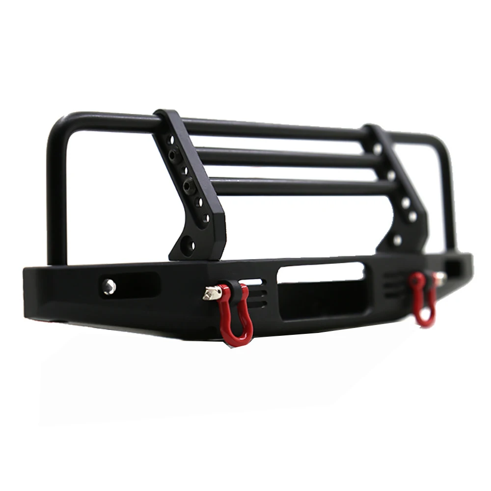 Adjustable Rc Car Metal Front Bumper for 1/10 RC Crawler Traxxas TRX4 Defender Axial SCX10 SCX10 II 90046 90047