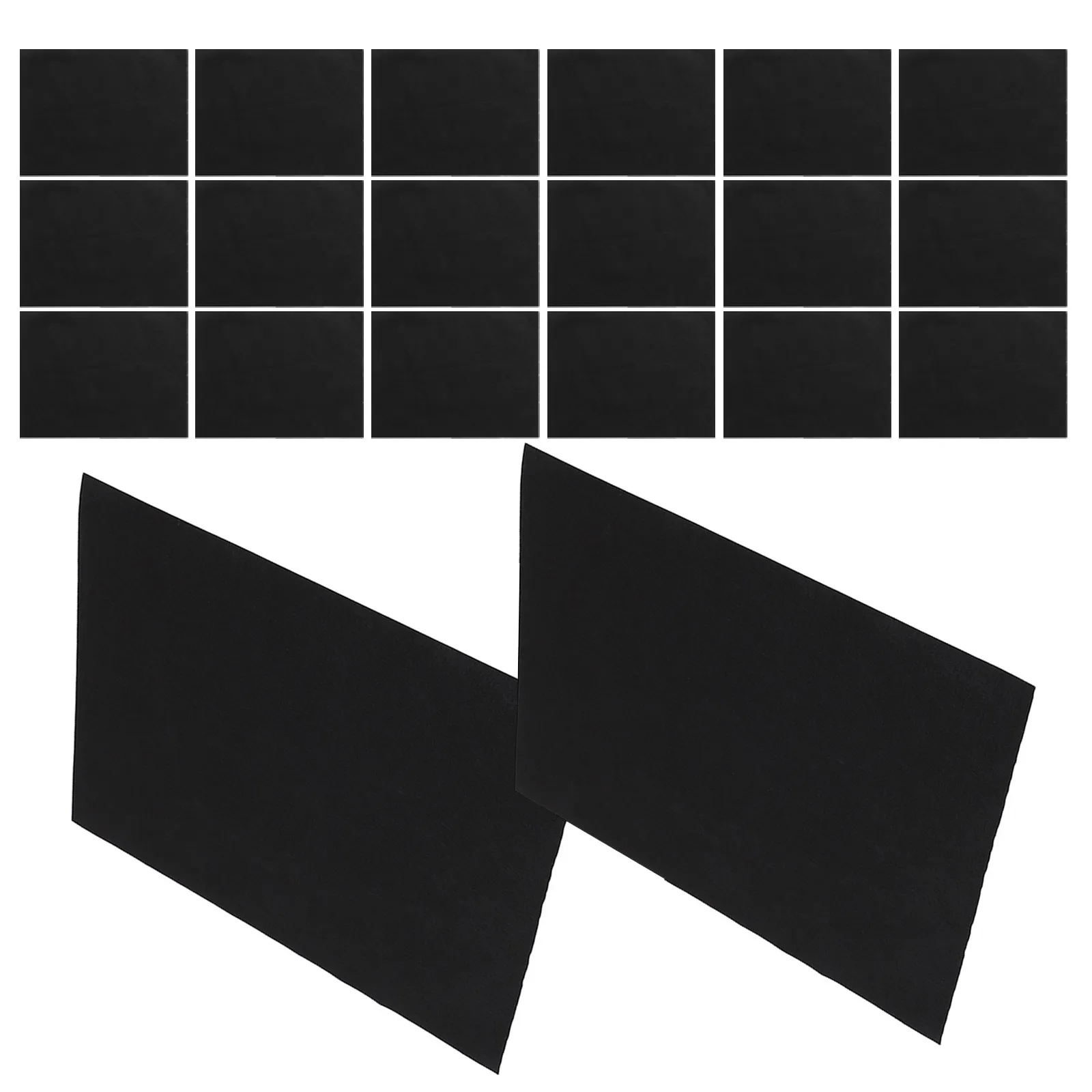 100Pcs Car Floor Mat Paper Disposable Nonwoven Protector Vehicle Truck Suv Interior Floor Carpet Maintenance Mats