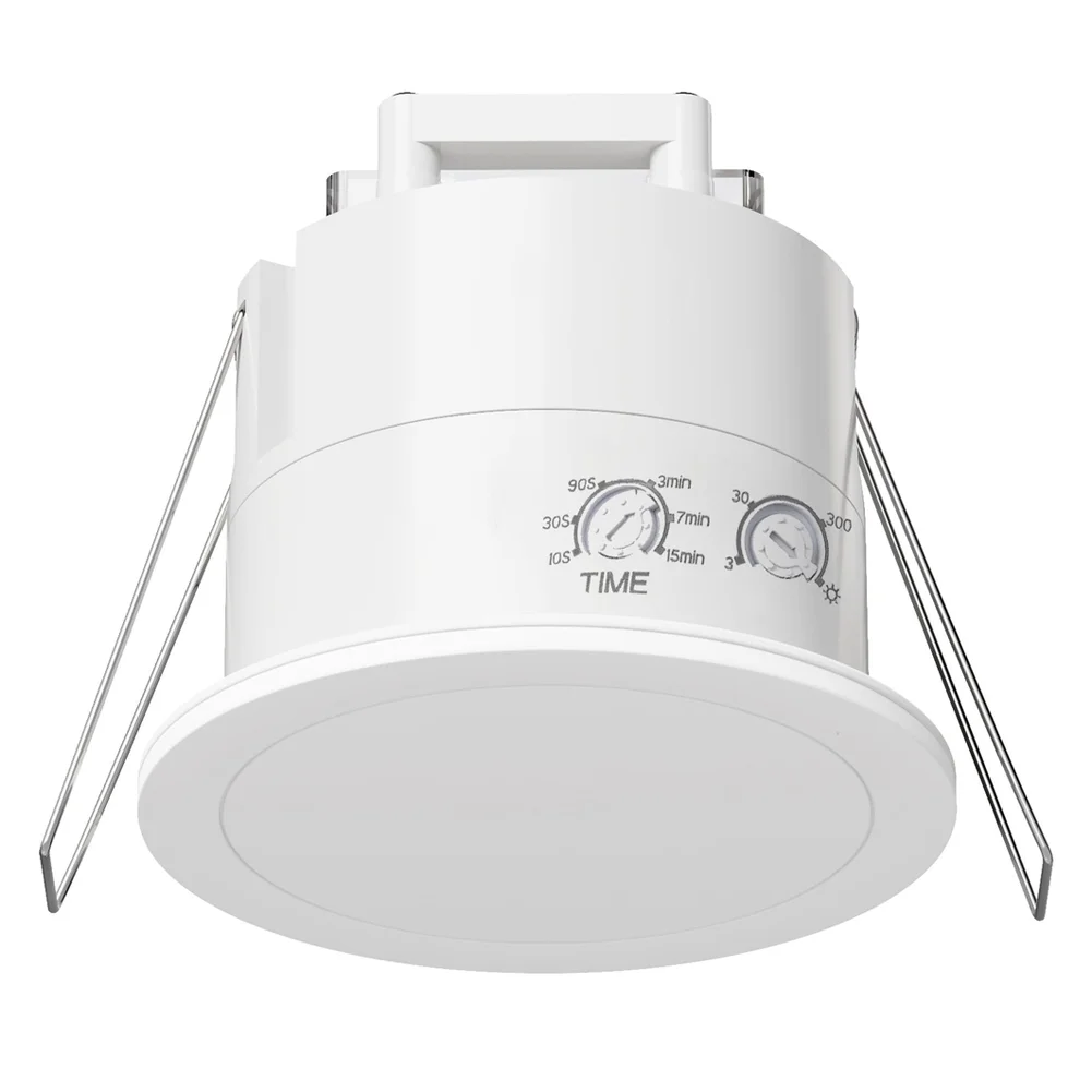 AC100-240V PIR Sensor Ceiling Light Flush Mounted Infrared Motion Sensor 24G Presence Motion Sensor Detector
