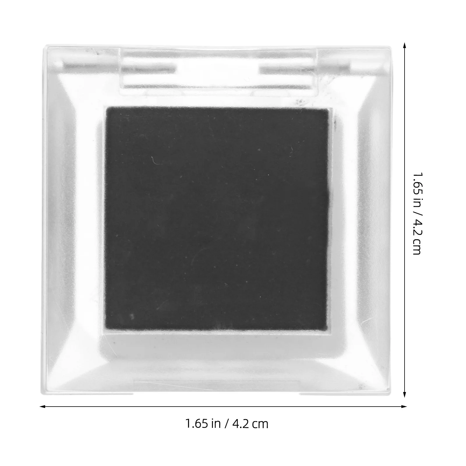 Matte oogschaduwpalet in één kleur Fijne poedertextuur Fleuren contouren Langdurig mat oogmake-uppalet voor vrouwen Rokerig