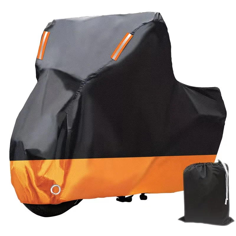 [All-Season Sun Protection] Tokept Motorcycle Cover, All-Season Outdoor Sun Protection Fit Up to 116 Inch -Davidson for HONDA fo