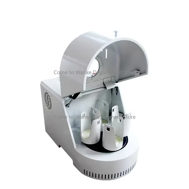 6L Vertical Laboratory Electric Sand Mill 0.75KW Automatic Ball Mill Bead Jar 220V Food Processing Powder Milling Gear Motor
