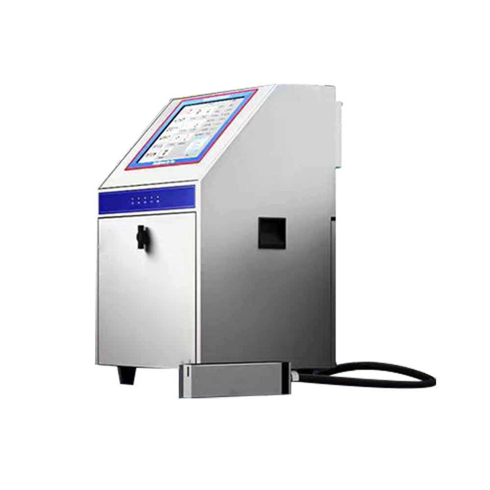 Upgrade Fully automatic small character 600dpi resolution inkjet printer New conditions Date bill label tube printer