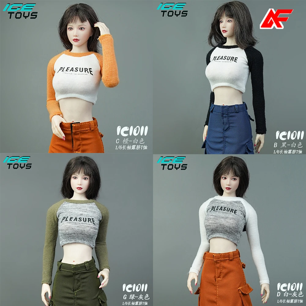 ICE TOYS IC1010 /IC1011 1/6 Scale Tight Tops Functional Skirt Clothing Fit For 12'' TBL PH JO Female Action Figure Body Dolls