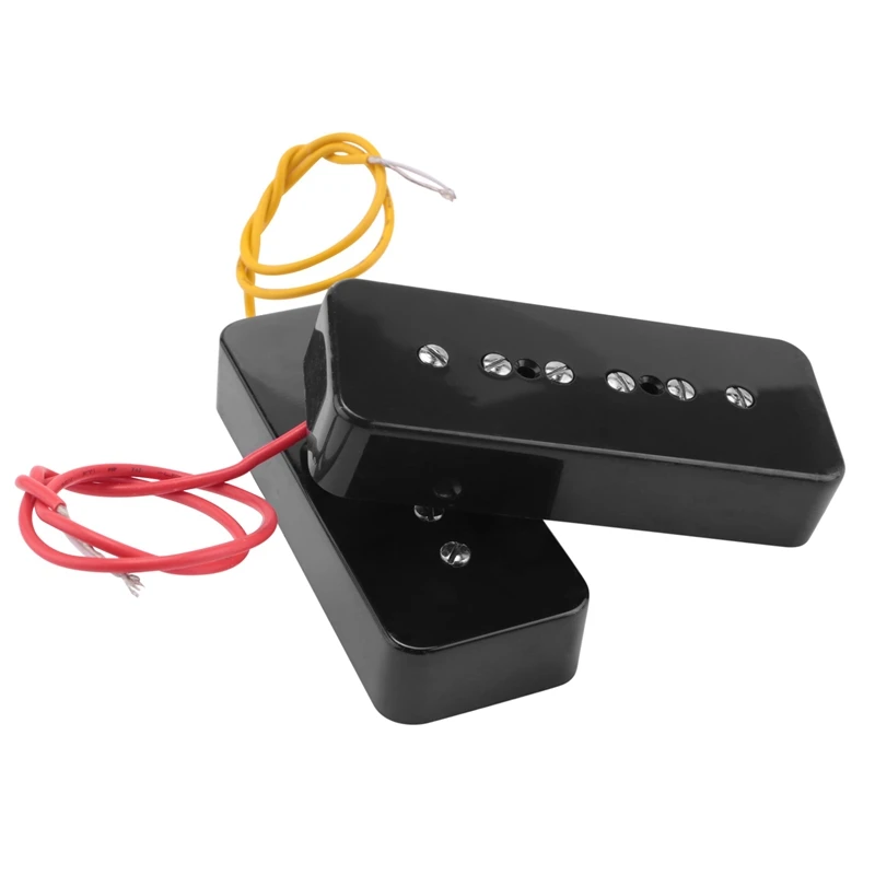 Set Of Neck Bridge Soap Bar P90 Pickup Alnico 5 Electric Guitar Pickup Single Coil Guitar Parts