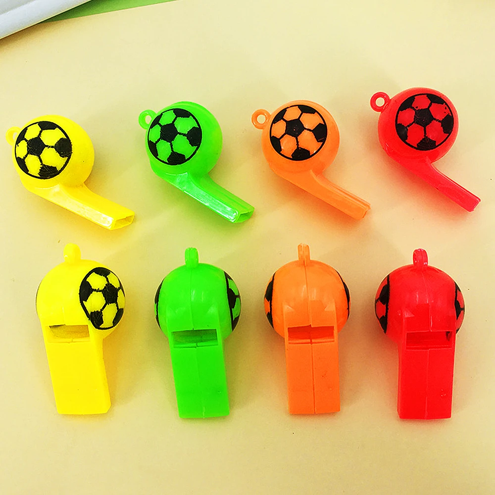 12/30PCS Kids Outdoor Sports Party Supplies Football Whistle Boys and Girls Birthday Gifts Pinata Fillers Christmas Party Prizes