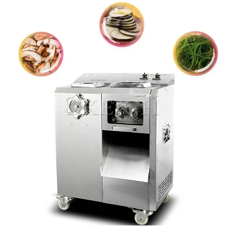 

Meat And Vegetable Slicer, Commercial Food Mincing And Sausage Integrated Machine