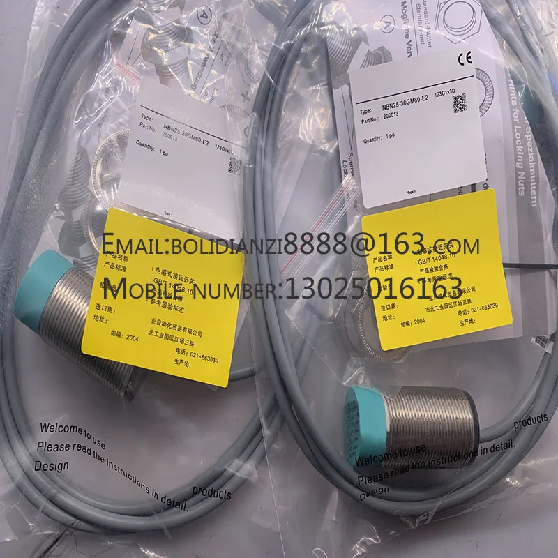 

100% новый оригинальный бесконтактный переключатель NBN25-30GM20-E2-T