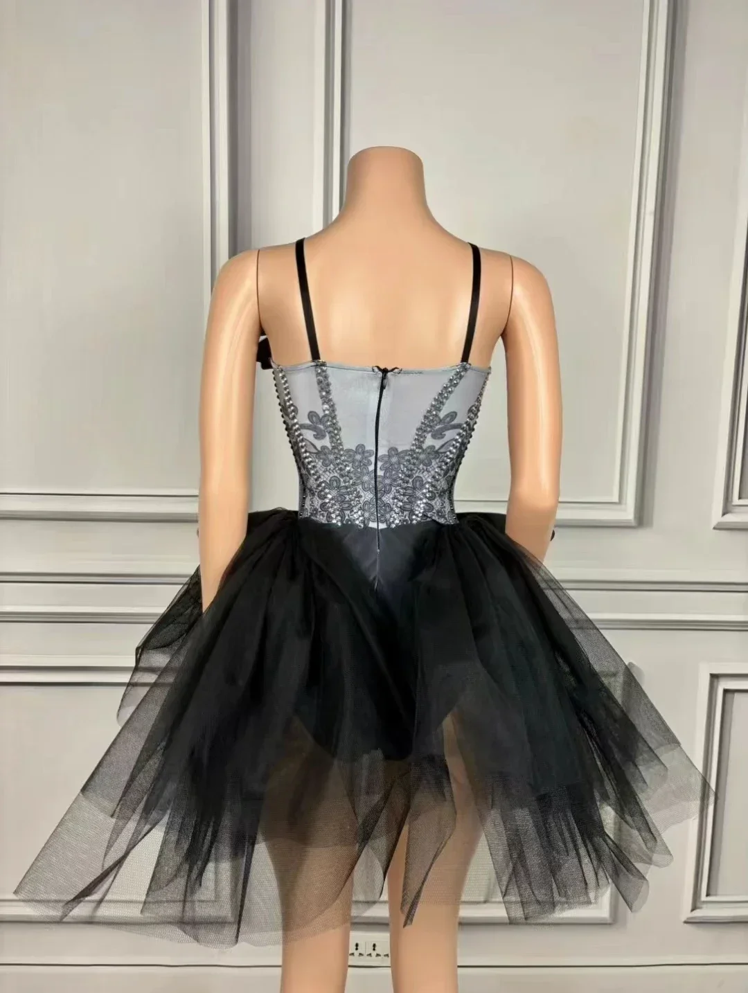 الحدث ارتداءها فراشة الجناح زي الإناث المغني تظهر حفلة الرقص فريق مرحلة الأداء فستان قصير مهرجان الملابس