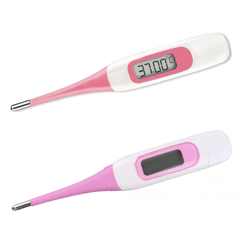 ipiip Women Female Ovulation Digital Thermometer LCD Basal Measuring Temperature Measurement Easy to Read