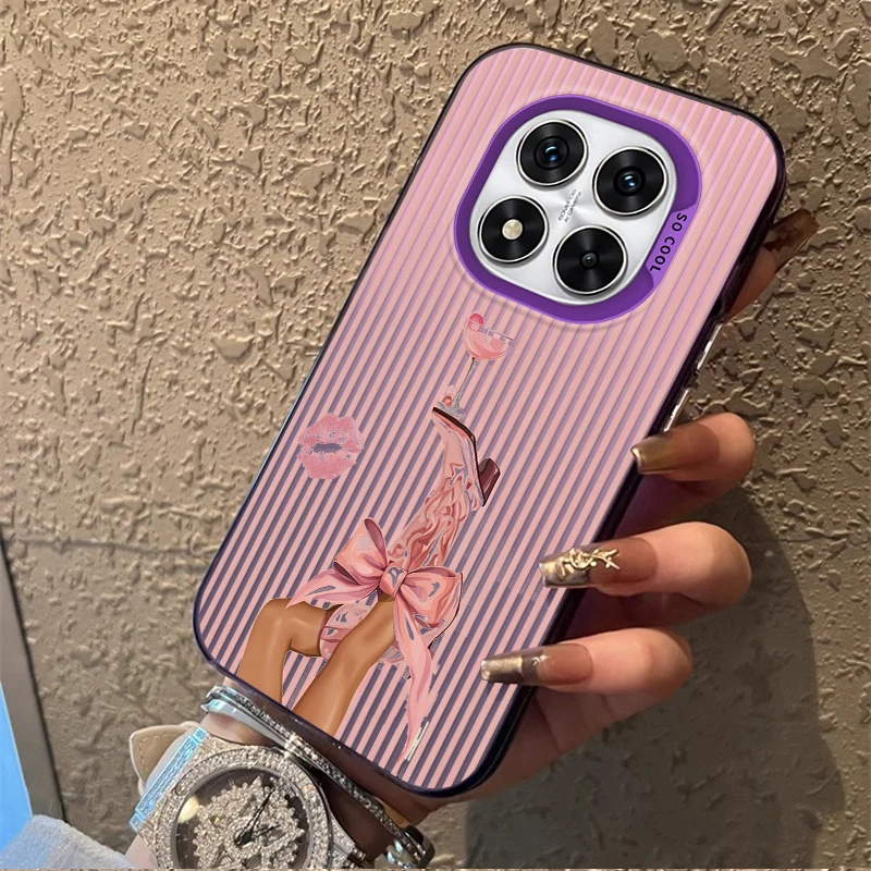 Western Fashion Boots Frosted Phone Case for Xiaomi Redmi Note 15 15C 14 Pro Plus 14C 13 5G 13C 12 4G 12C 11S Acrylic Hard Cover view 4