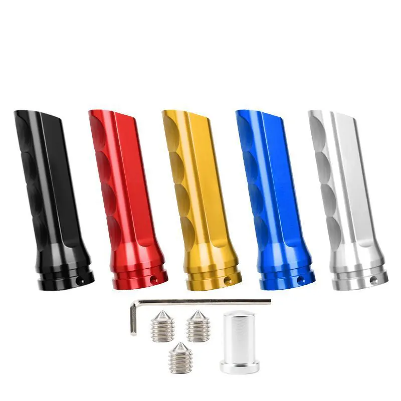 Car Modification Handbrake Handle Cover Universal Aluminum Alloy Handbrake MOMO Handbrake Handle Modification Set of 8 Colors