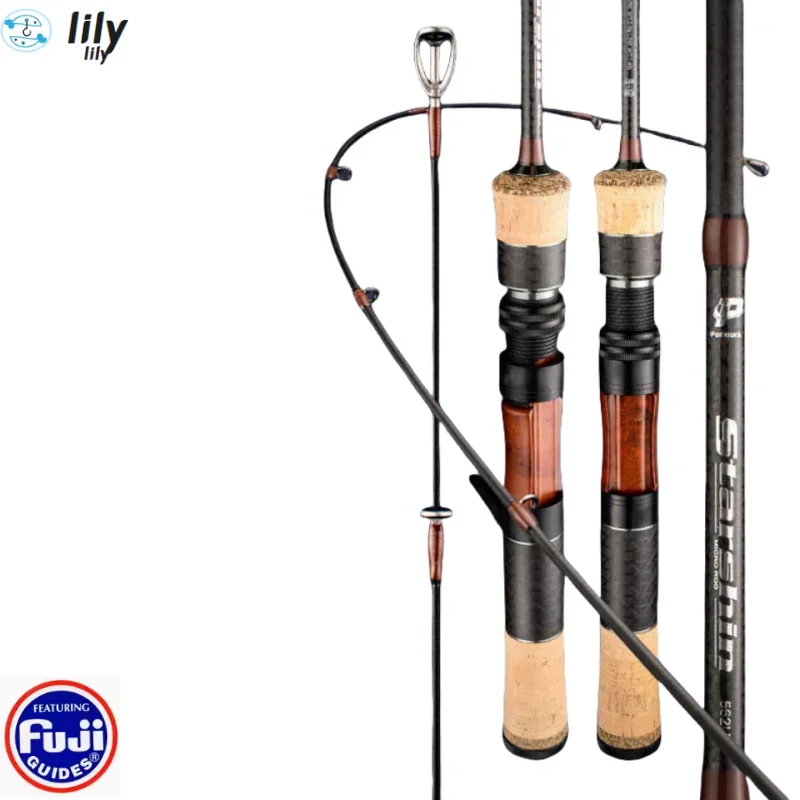 PACOURA UltraSoft Spinning Fishing Rod L Carbon Micro Object Lure Fishing Rod Casting Rod Lure Weight 2-8g FUJI® O+A Guide Rings