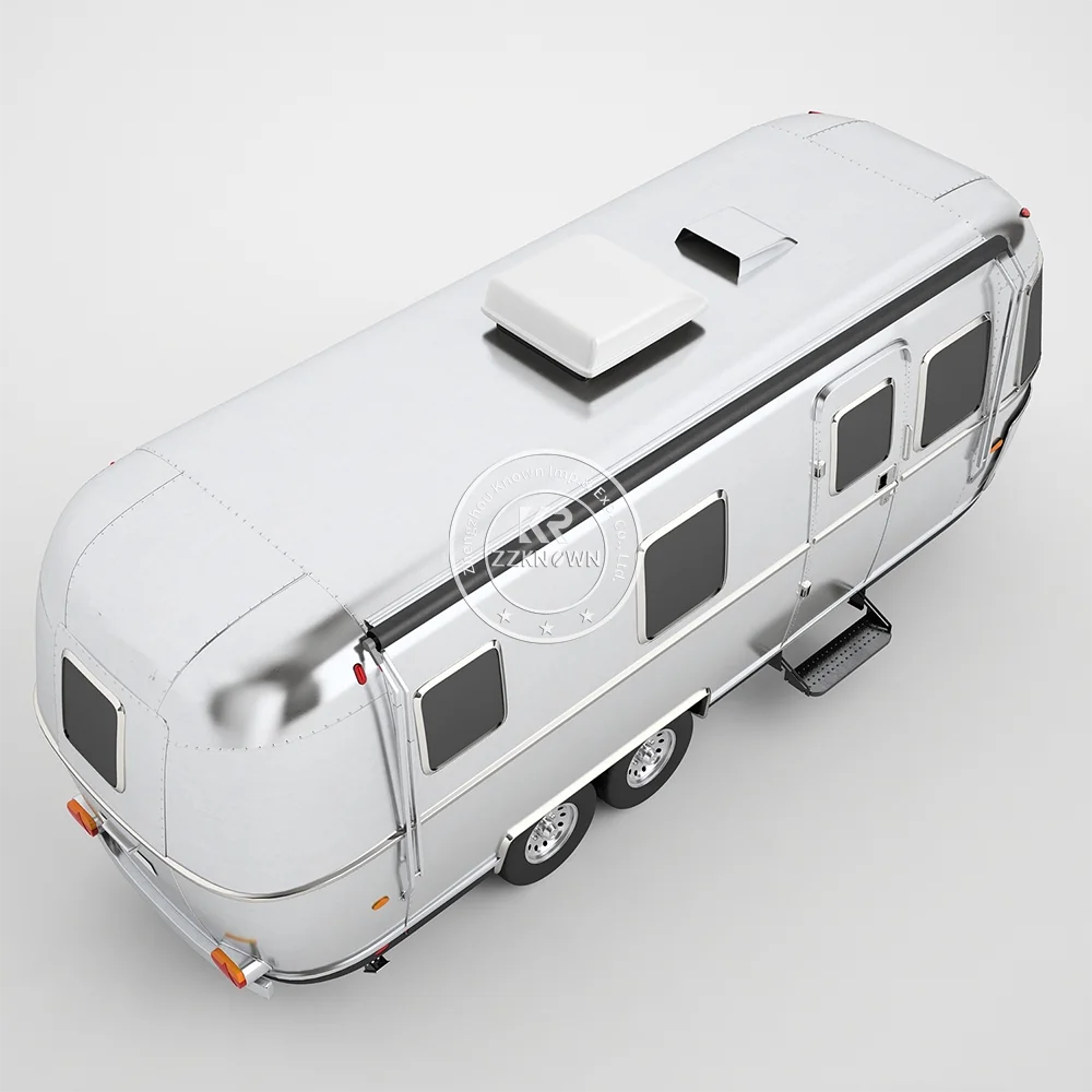 تخصيص الفولاذ المقاوم للصدأ أستراليا القياسية Airstream Rvs مقطورة معدات التخييم قافلة مقطورة السفر