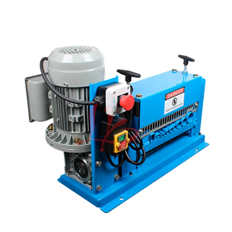 Electric Wire Stripping Machine 370W 750W With Blade 1-38mm Cable Stripper for Removing Plastic Rubber from Wire Copper Recycle