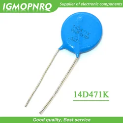 10pcs varistor 14D471K 470V piezoresistor 14D471 IGMOPNRQ